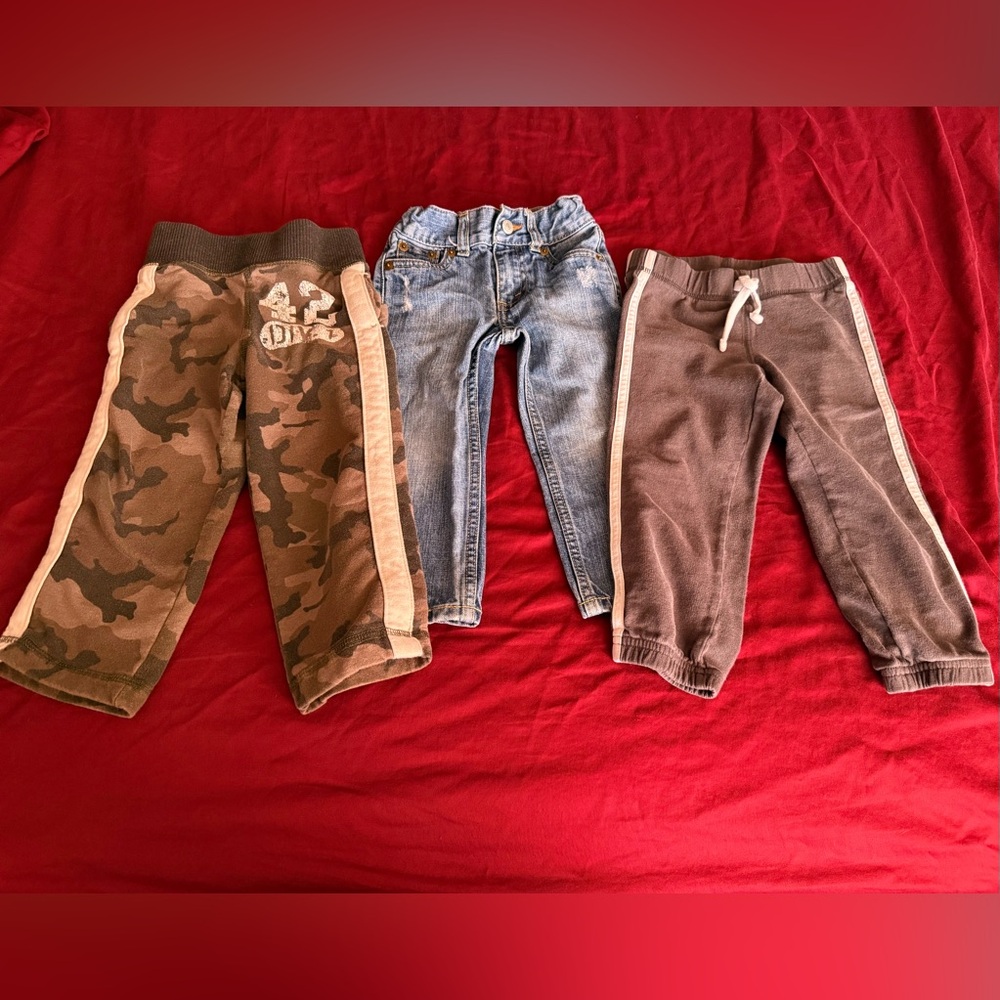 Boys Jeans/Sweatpants Set
